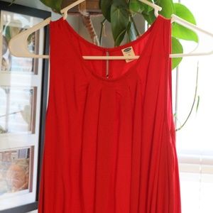 Cotton Sleeveless Swing Dress Old Navy